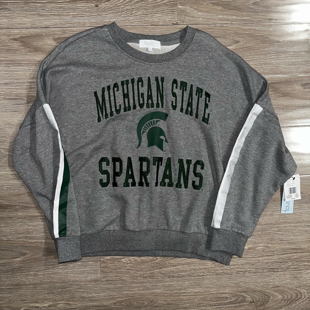 Women’s Michigan State Spartans crewneck sweatshirt NWT